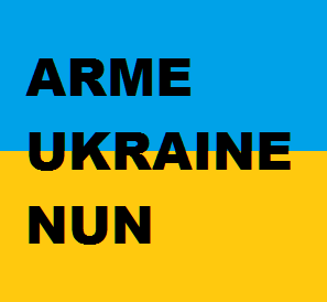 früher hieß es: »arm ukraine now«